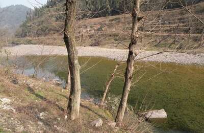 2009年春节：丹水河，家乡的小河