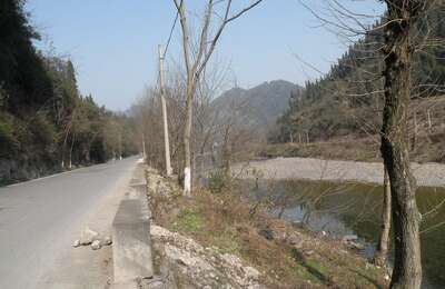 2009年春节：丹水河，家乡的小河